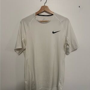Nike Men's White Dri-FIT Compression Shirt